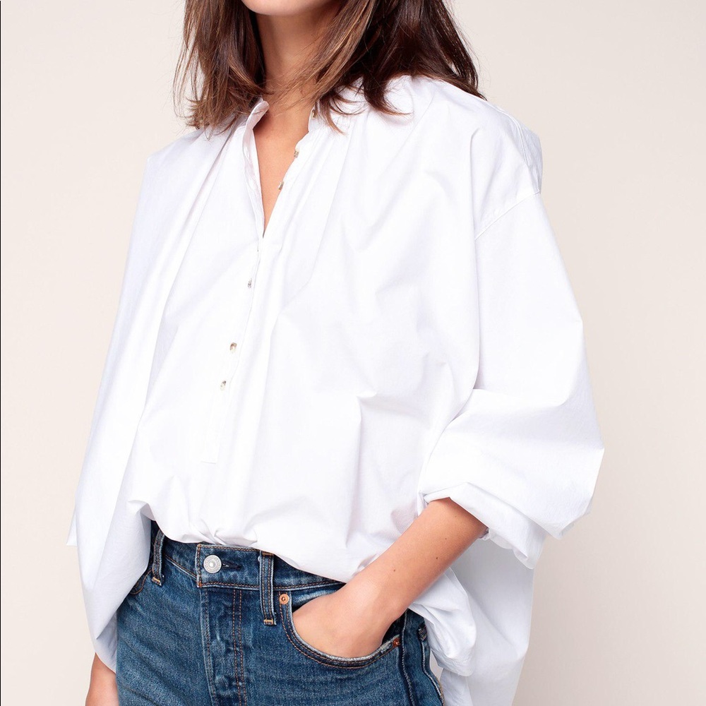 NWT Free People Hey Baby Poplin Tunic